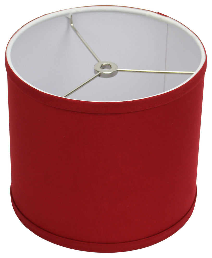 Fenchel Shades, 8"x8"x7" Spider Attachment Drum Lamp Shade, Linen