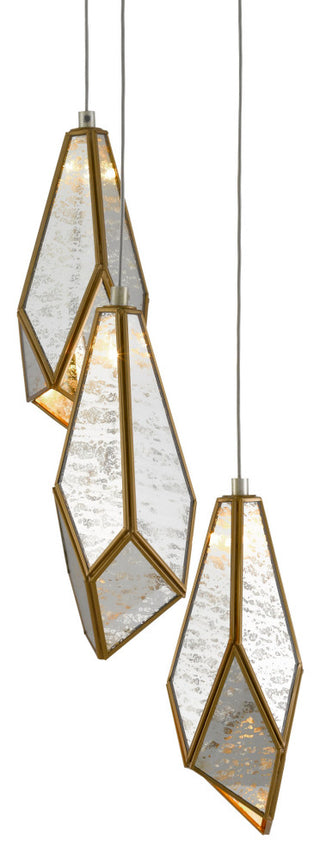 Glace 3-Light Multi-Drop Pendant