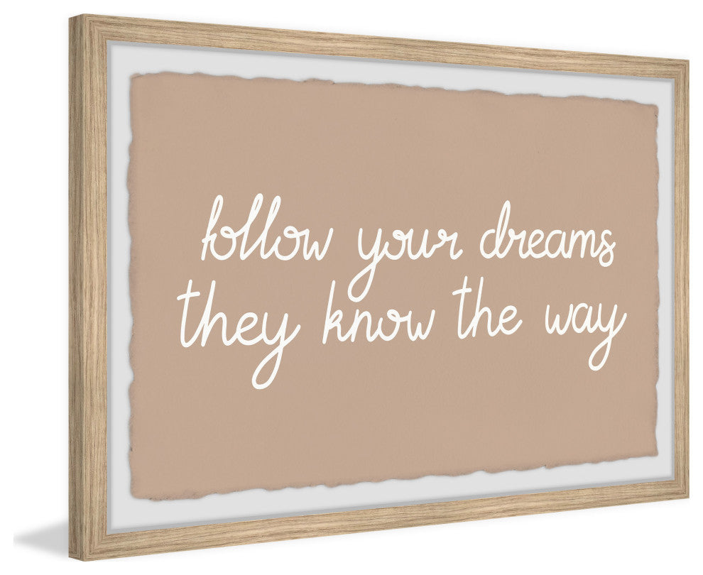 "They Know the Way" Framed Painting Print, 45x30