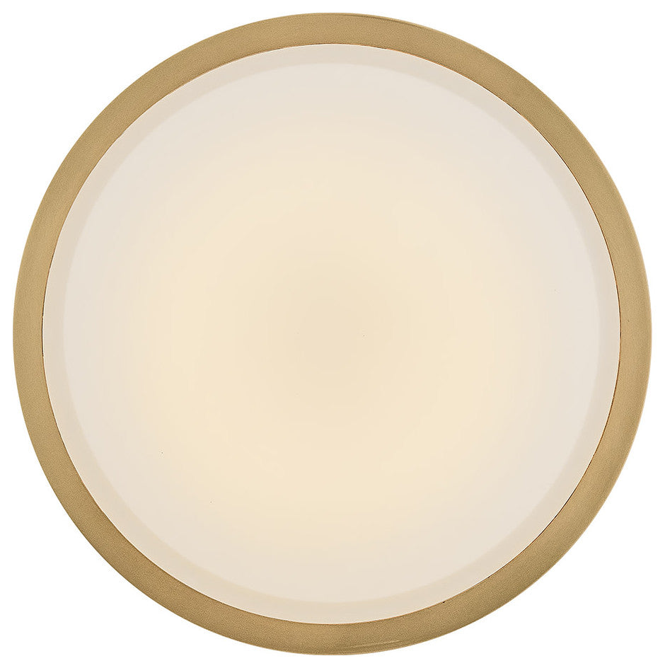 Hinkley Kieran Medium Semi-Flush Mount, Lacquered Brass