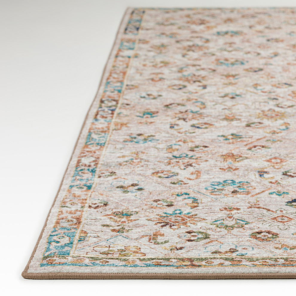 Jericho JC8 Parchment 4' x 4' Round Rug