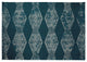 Pyramid Stripe Chenille Rug, Teal, 5'x7'