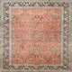 Ahgly Company Indoor Square Traditional Area Rugs, 5' Square