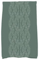 Dotted Focus 18"x30" Green Geometric Print Hand Towel