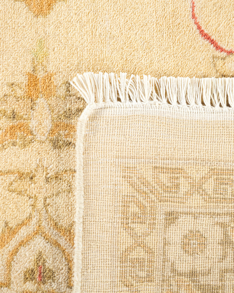 Kaylee, One-of-a-Kind Hand-Knotted Area Rug Ivory, 8'1"x10'2"