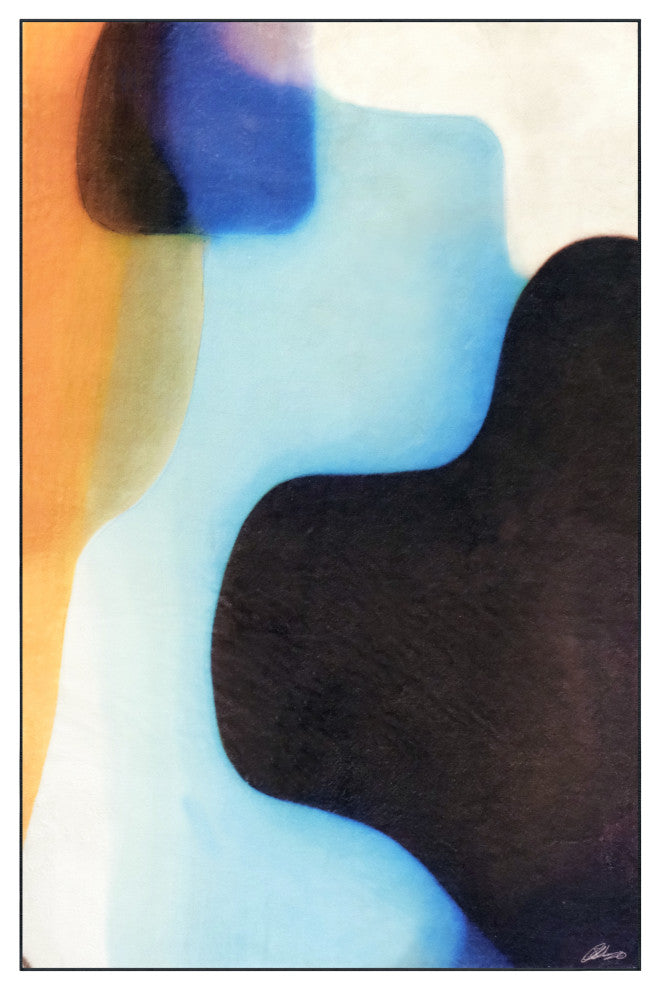 Interlocking V Hand Washable Abstract Power-loomed Art Area Rug, 5'x7.5'