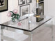 CastelloUSA Alpha 35" Single Bathroom Vanity, Base Only, Chrome