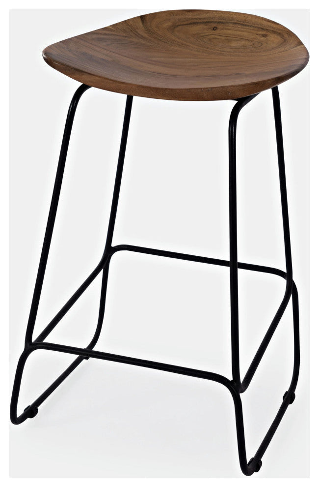 Nature's Edge 52" 5-Piece Counter Height Dining Set with Barstools - Chestnut