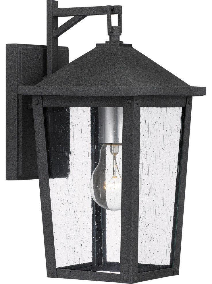 Quoizel STNL8407MB 1-Light Outdoor Wall Mount, Stoneleigh