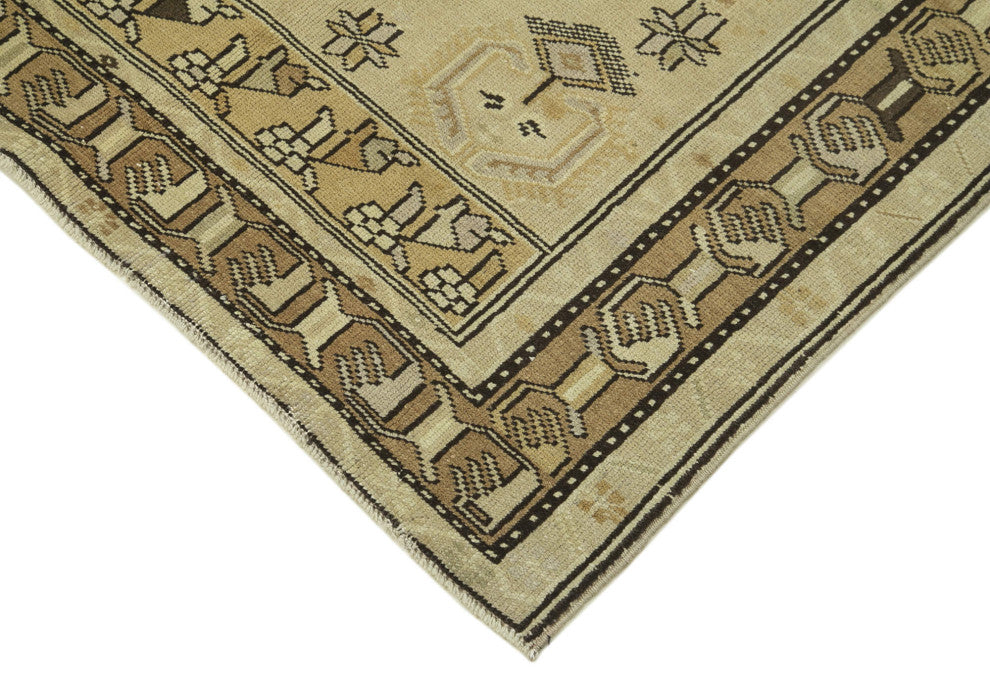 Rug N Carpet - Handwoven Turkish 3' 9'' x 7' 3'' Unique Wool Rug