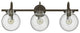 Hinkley Congress Medium Globe Glass Three Light Vanity, Oil Rubbed Bronze