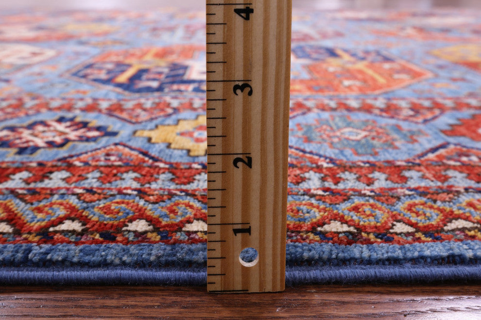 6' 7" X 9' 7" Bokhara Handmade Wool Rug - Q12681