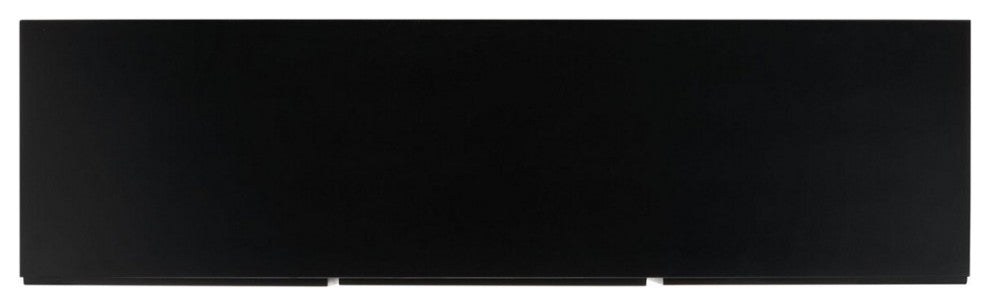 Safavieh Zadie 2 Shelf Rattan Sideboard, Black