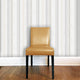 Birch Stripe Wallcovering, Neutral, Roll, Peel and Stick