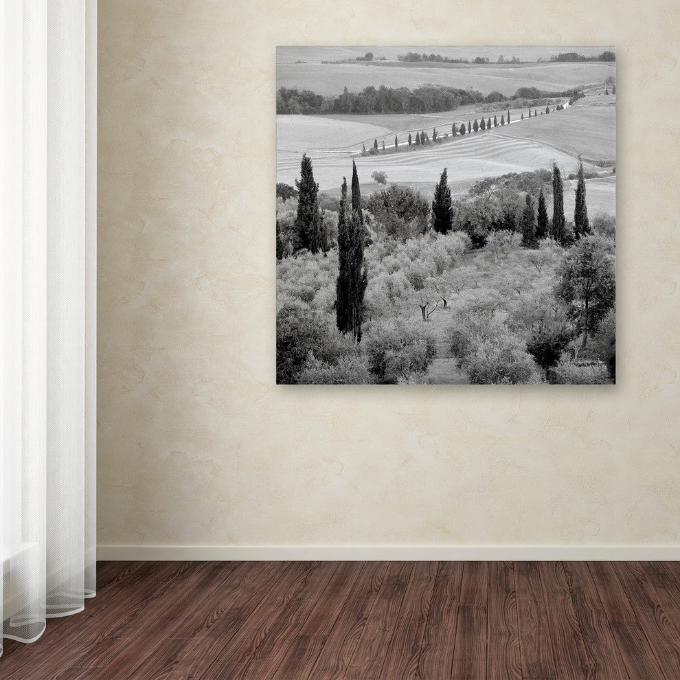 Alan Blaustein ''Tuscany VI'' Canvas Art, 14x14