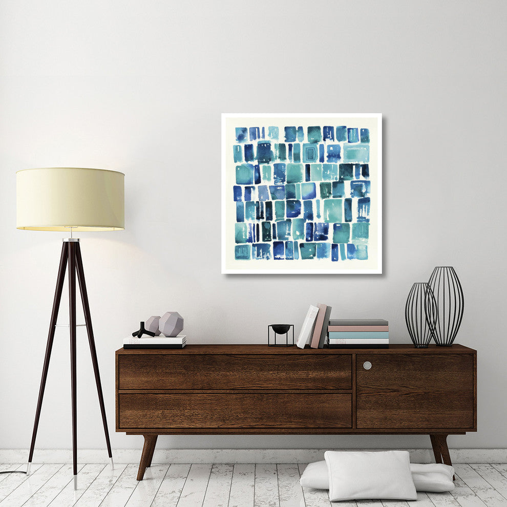 "Pas Parfait I" Digital Paper Print by Shirley Novak, 38"x38"