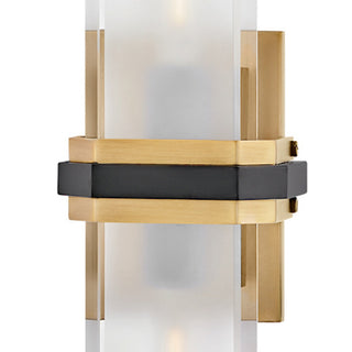 Hinkley Kipton Large Sconce, Heritage Brass