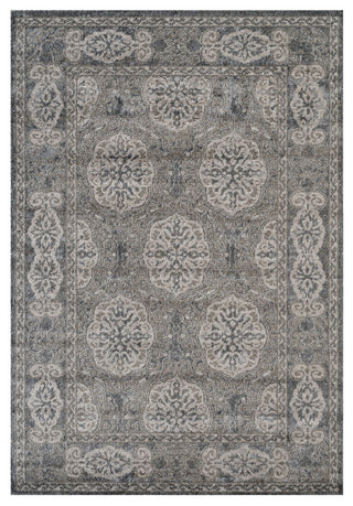 Alessana Banbury Bordered Area Rug, Walnut, 8'9"x11'9"