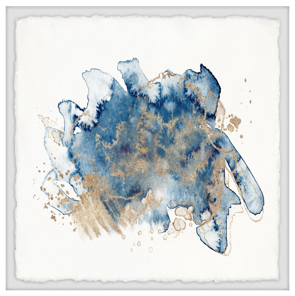 "Electric Dreams" Framed Painting Print, 32x32