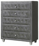 Diana Upholstered 5-Drawer Chest