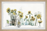 "Flowers in Spring" Framed Painting Print, 36x24