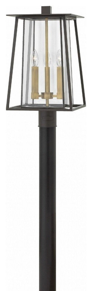 Outdoor Walker 3-Light, Buckeye Bronze