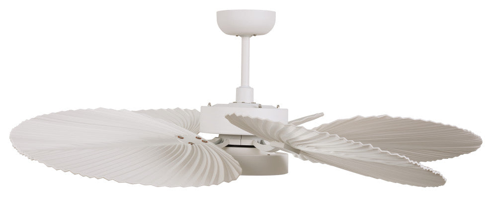 Lucci Air Bali 52" DC Ceiling Fan With Light, Antique White