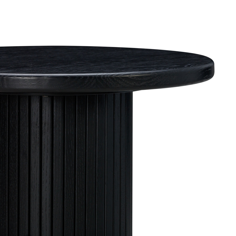 Chelsea Entry Table, Black Oak
