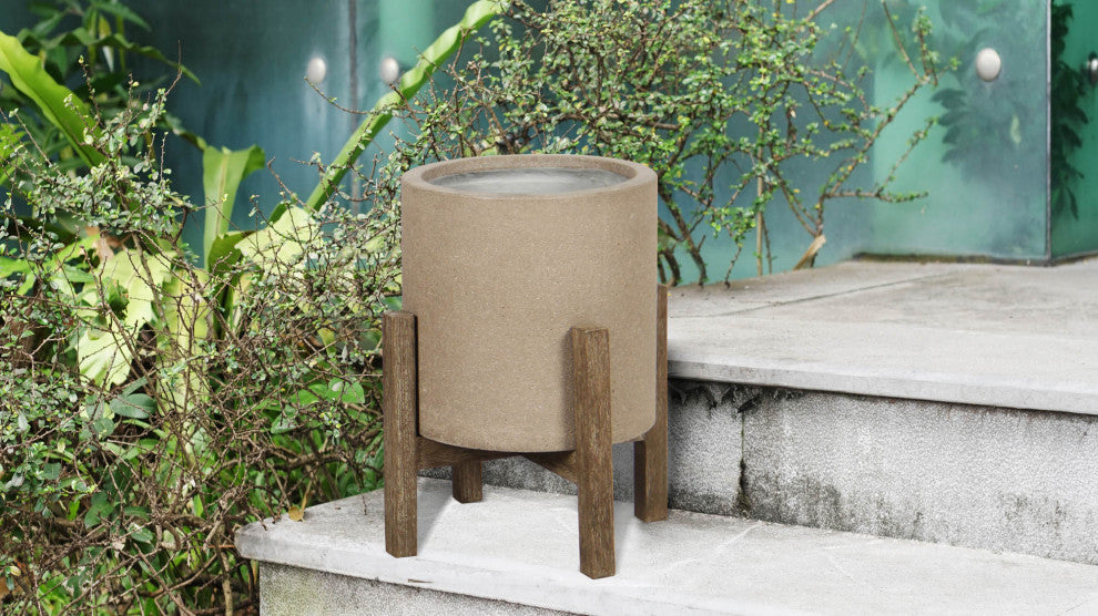 Patio 12" Wide Standing Pot