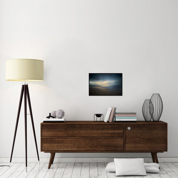 "Walk Along The Edge Of Nowhere"  by Santiago Pascual Buye, 23x16"