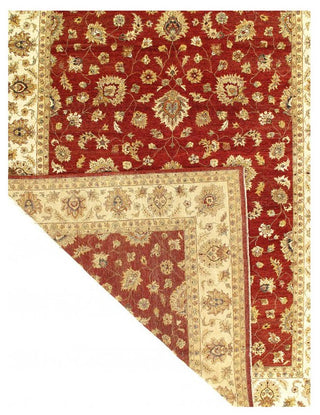 Rust Color Fine Hand Knotted Farahan Design 10' X 14'2''
