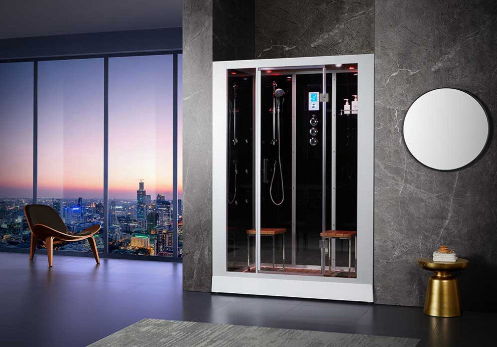 Oasis BL | Alcove Style | 2 Person Steam Shower