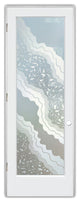 Pantry Door - Metamorphosis Peak - Primed - 24" x 84" - Knob on Right - Pull...