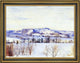 Henry Roderick Newman Monument Mountain Framed Premium Canvas Print, 18"x24"
