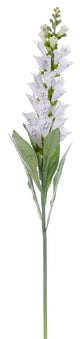 Vickerman 36" Artificial White Foxglove Stem