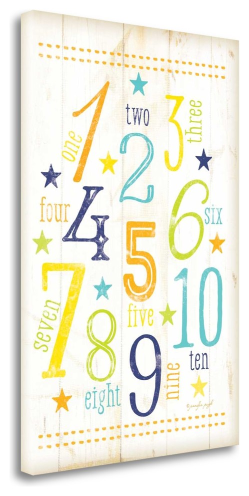 "Childrens Art" By Jennifer Pugh, Giclee Print on Gallery Wrap Canvas