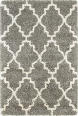 Henderson 092E9 Rug, Gray/Ivory, 3'10"x5'5"
