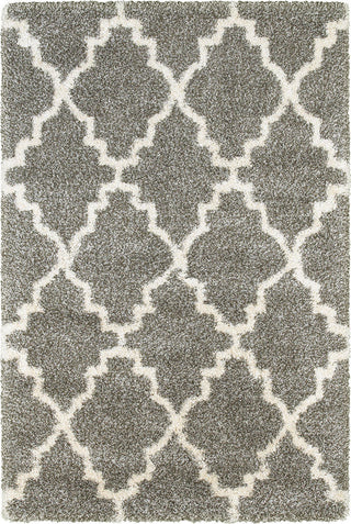 Henderson 092E9 Rug, Gray/Ivory, 3'10"x5'5"