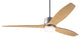 The Modern Fan Company Arbor 54" Fan, Graphite Motor, LED light, Maple Blades
