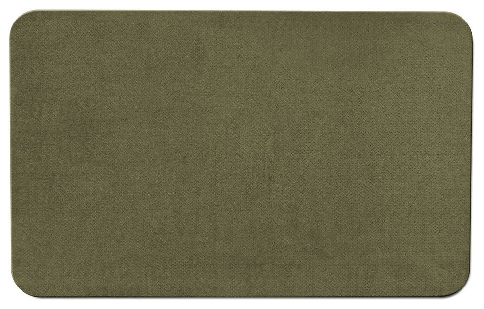 Skid-Resistant Area Rug Olive Green, 6'x8'