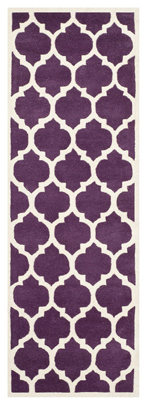 Safavieh Chatham CHT734F 7' Square Purple Rug