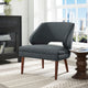 Dock Fabric Armchair, Gray