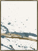24x32 Winding Road V, Framed Artwork, Gold