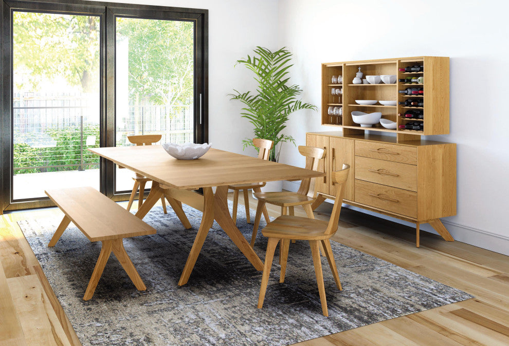 Copeland Audrey Extension Table, Natural Cherry, 38x72