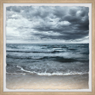 "Overcast Skies" Framed Painting Print, 12x12