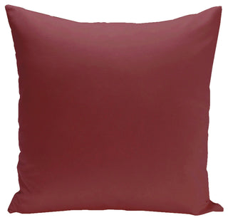 Solid Color Decorative Pillow, Rio Red, 26"x26"