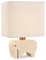 Uttermost Tusk Travertine Accent Lamp