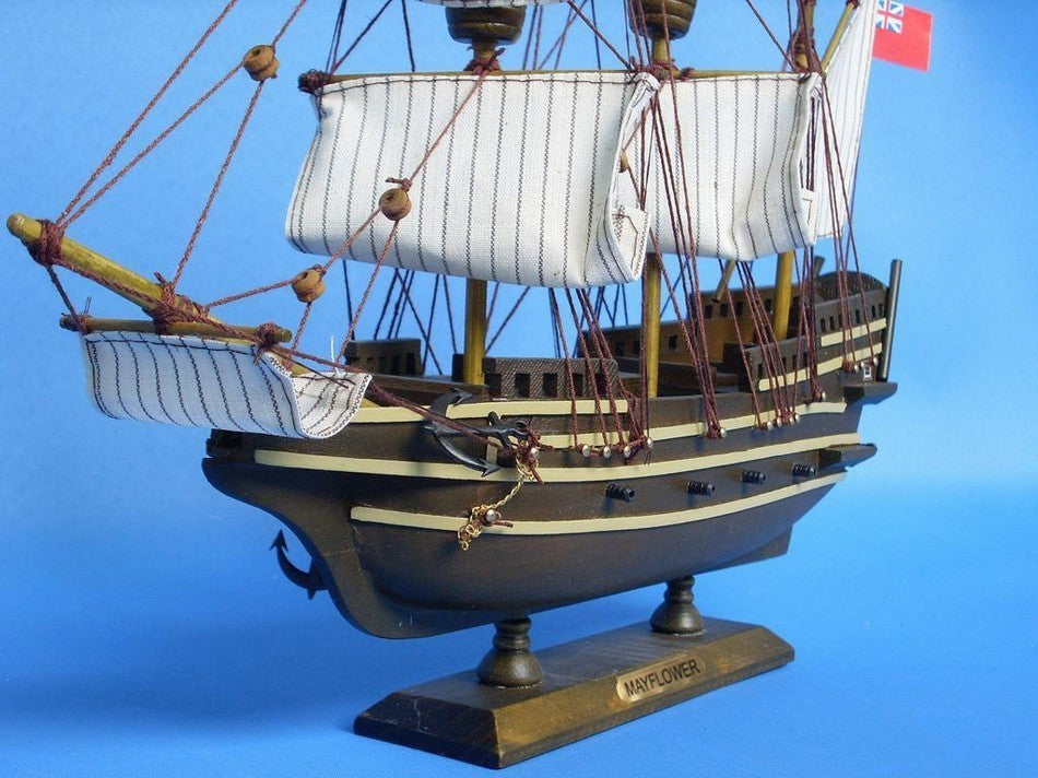 Mayflower Historic Ship Model, 14''