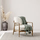 Lennon Accent Chair Natural by Kosas Home