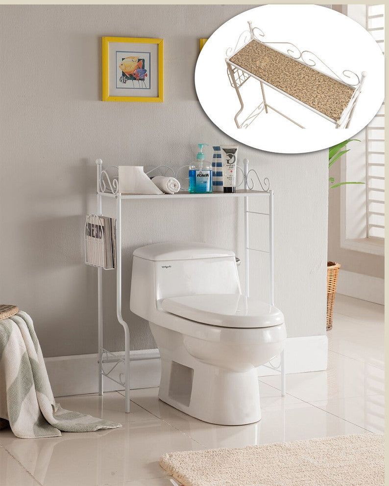 Bianca Bathroom Rack, White